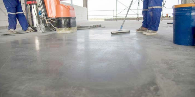 concrete transitional pad