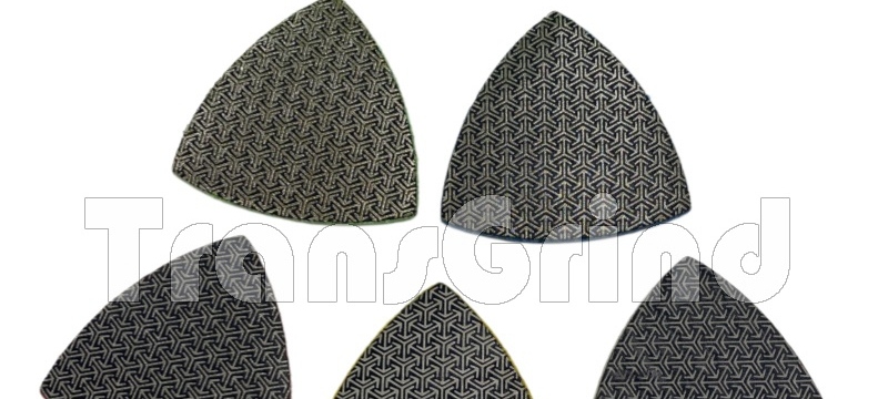  triangular floor polishing tools